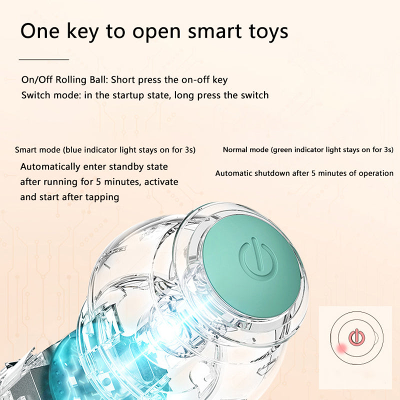 Purrfect Paws Interactive Cat Ball