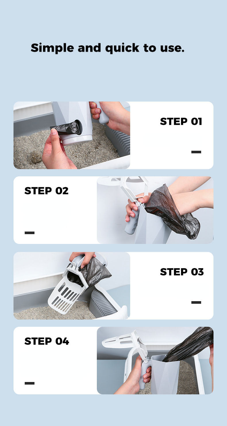 Purrfect Paws Cat Litter Box Scoop